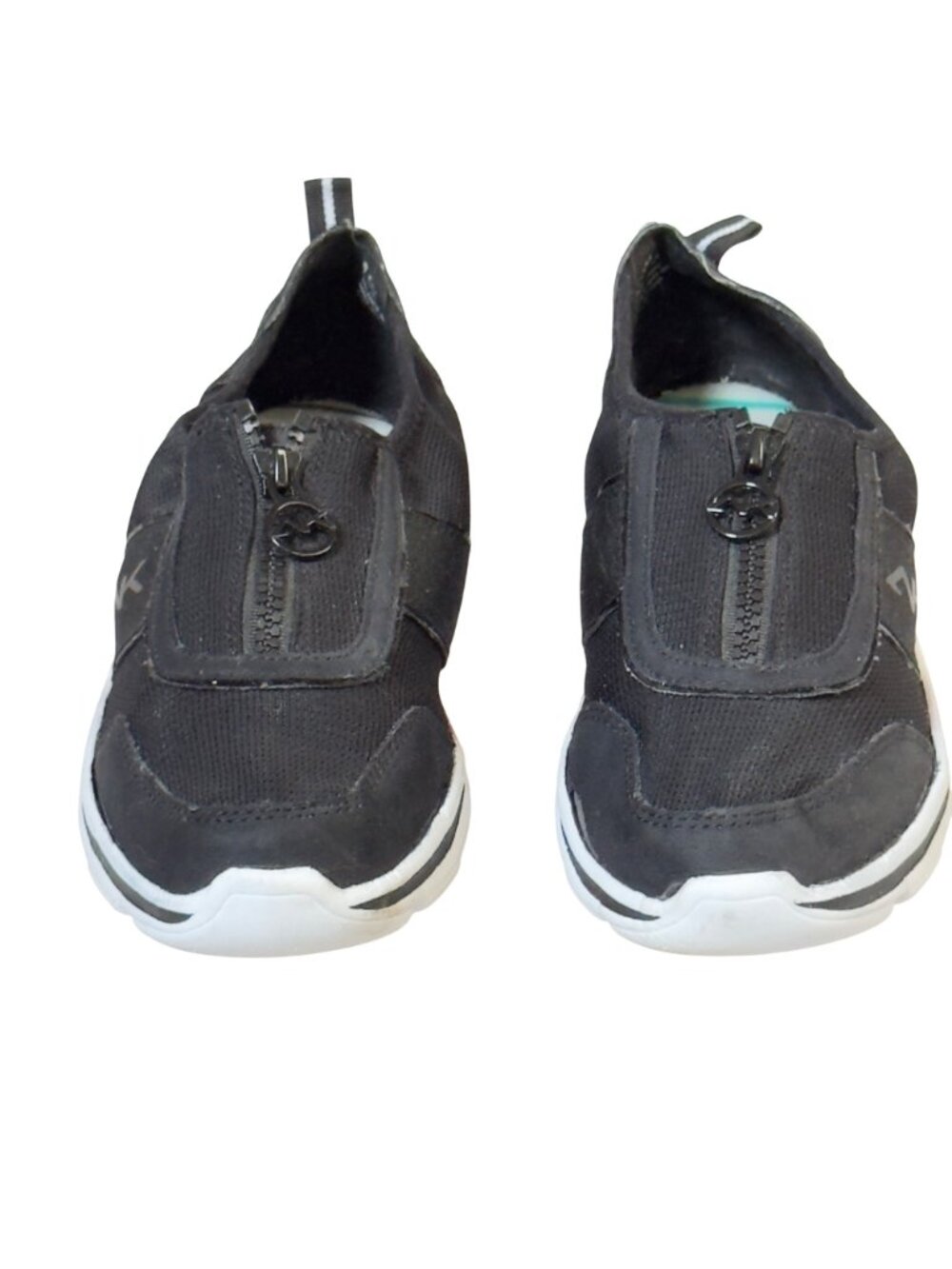 Anne Klein Sport Womens Slip-On Shoes Zipper Lightweight Textile Upper Size 8.5M - Picture 2 of 9